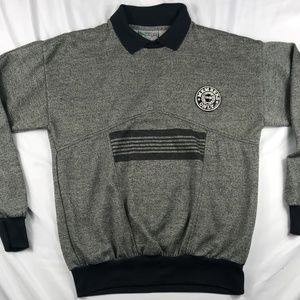 Vintage Members Only Mens Large Gray Sweatshirt